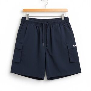 Nike Women’s Black Loosefit High Rise Athletic Cargo Shorts